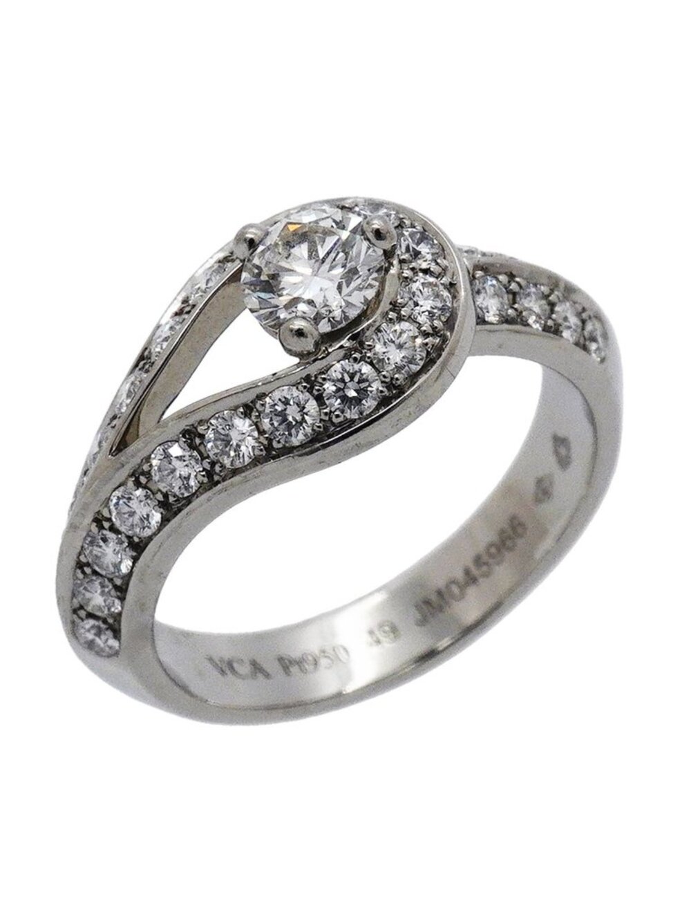 Van Cleef & Arpels Ring Couture Platinum Diamond